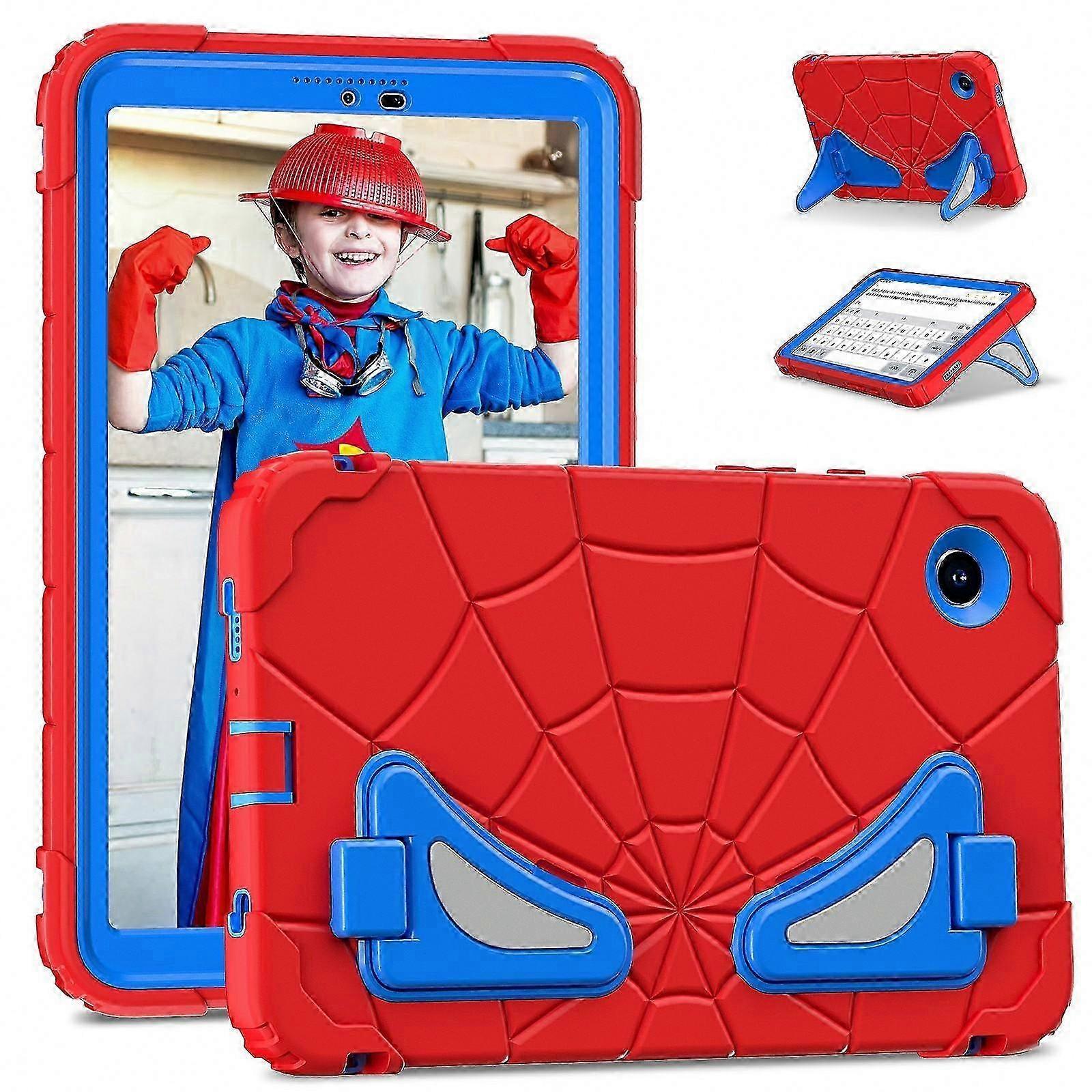 Foldable Kickstand Spider Web Tablet Case