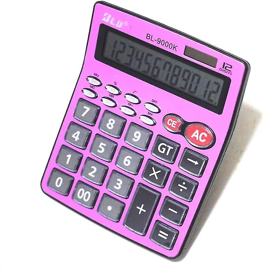 Calculators Large Lcd Display,Desktop Calculators Dual Power,Large ...