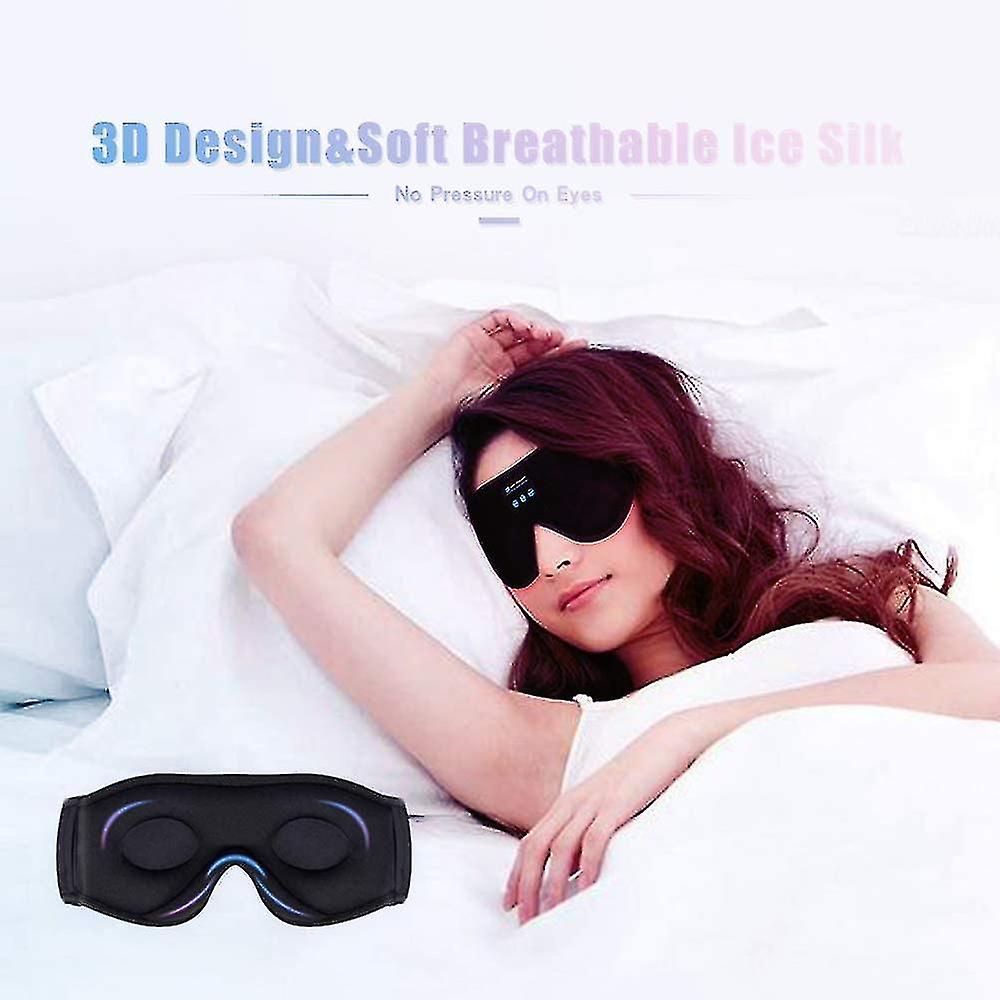 Sleep Headphones, Bluetooth 5.0 Wireless 3d Eye Mask