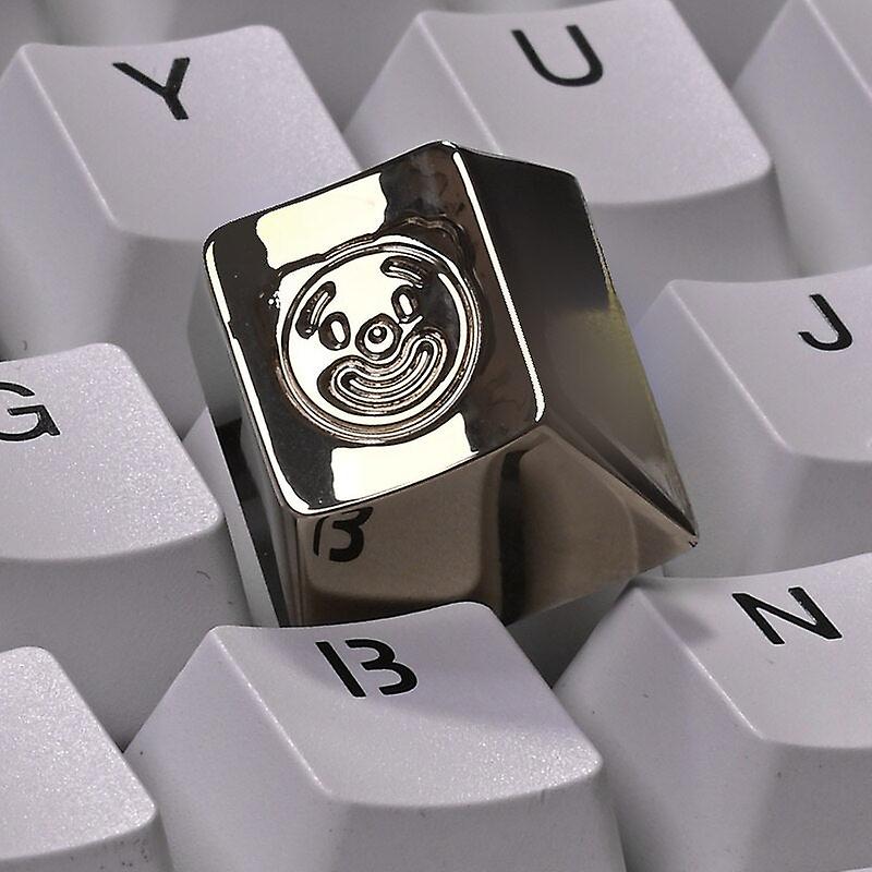1 Piece Clown Series Metal Keycap Cherry Profile R4 Height Key Cap For Mx Switch Mechanical Keyboard Creativity Joker Keycaps