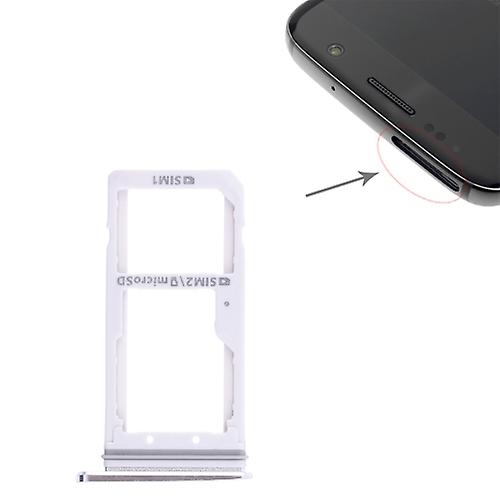 For Galaxy S7 2 Sim Card Tray / Micro Sd Card Tray