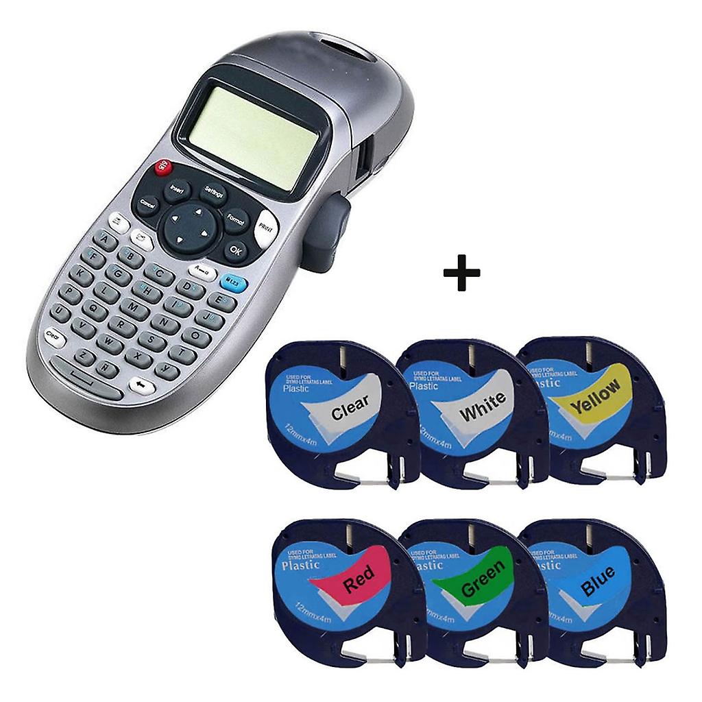 Lt100h Portable Label Maker, Labels On The Go Handheld Tag Printer