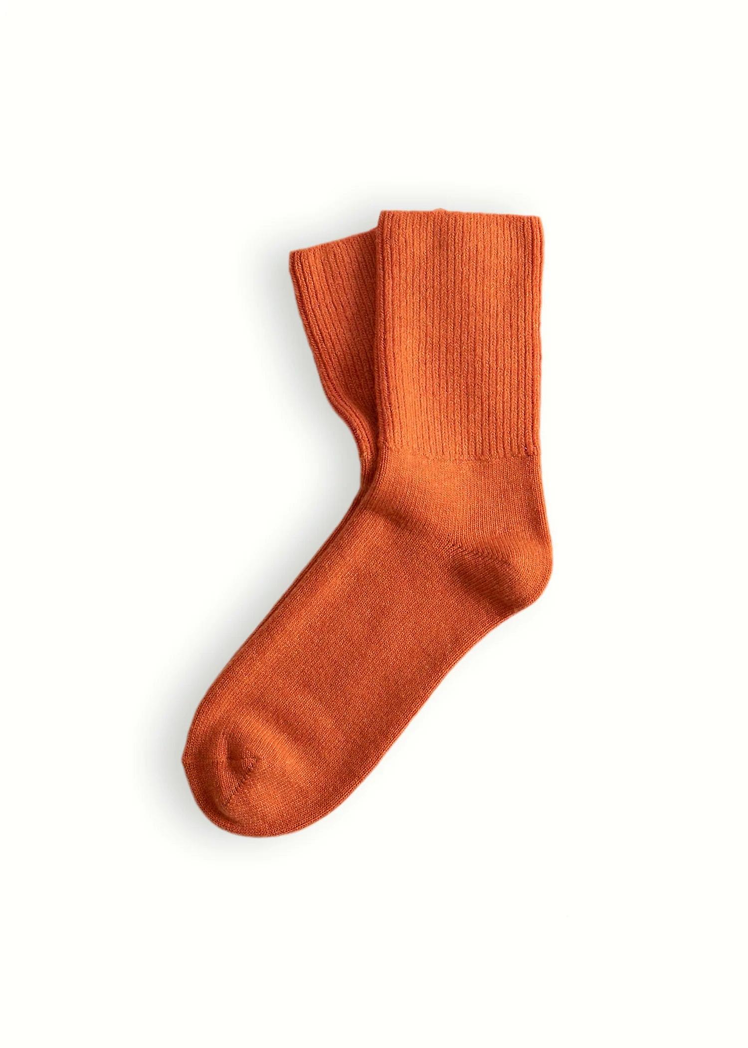 Thunders Love Smooth Knit Orange Socken - (39-45)
