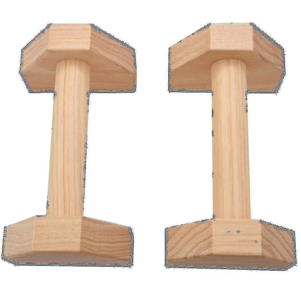 1 paio di parallele per ginnastica, calisthenics, verticale, barra in legno, attrezzi per esercizi di fitness, allenamento Gea