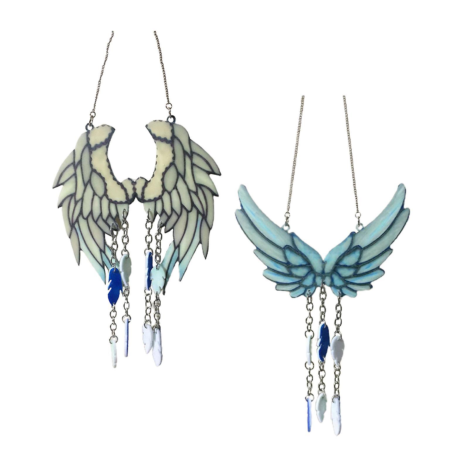 2pcs Wind Chime  Mobile Garden Home Window Hanging Decoration