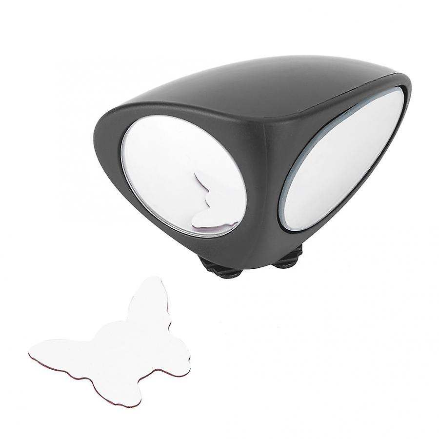 Double View Auxiliary Rearview Adjustable Blind Spot 360 Degree 2-way Round Left Mirror