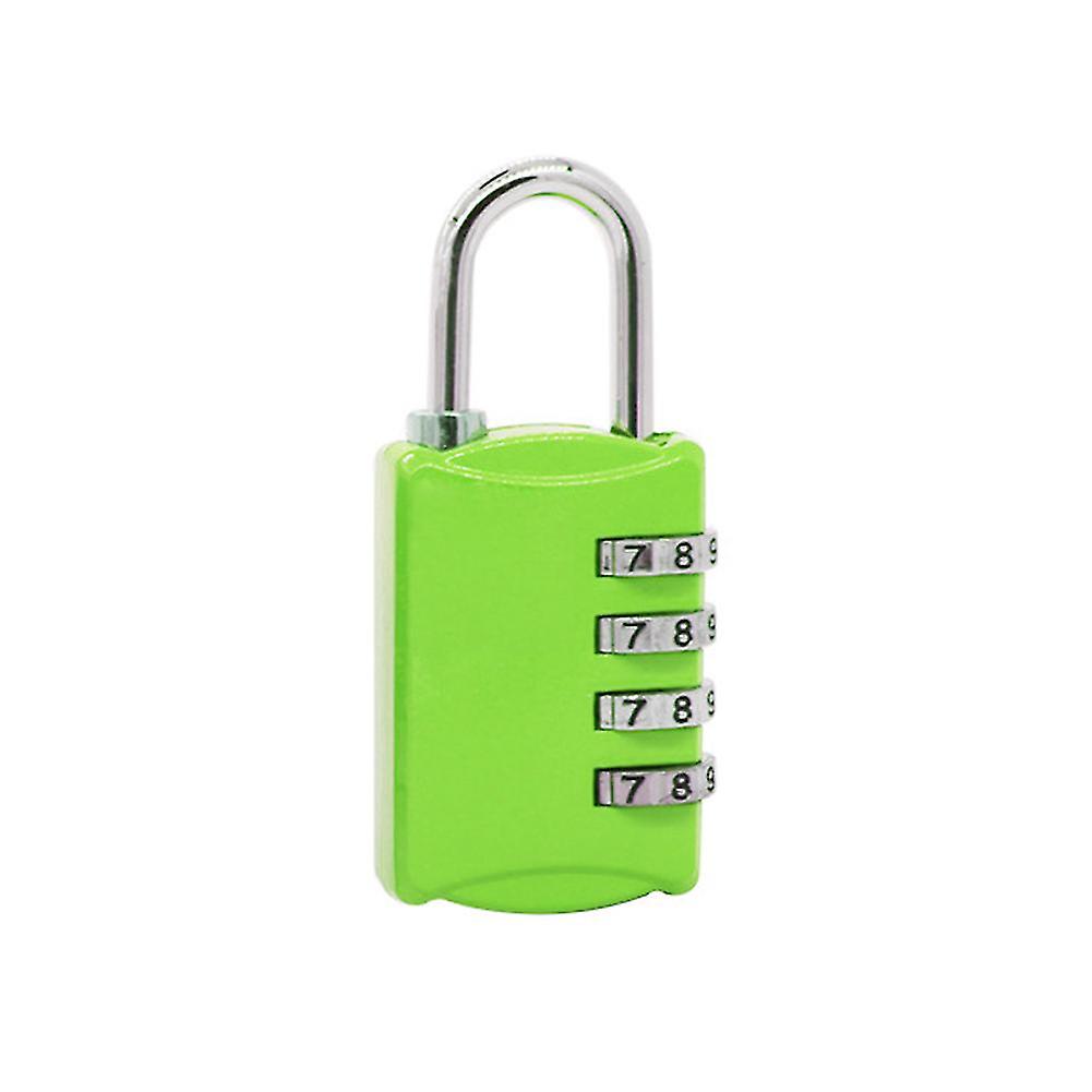 4 Digits Combination Secure Coded Lock Travel Luggage Suitcase Password Padlock