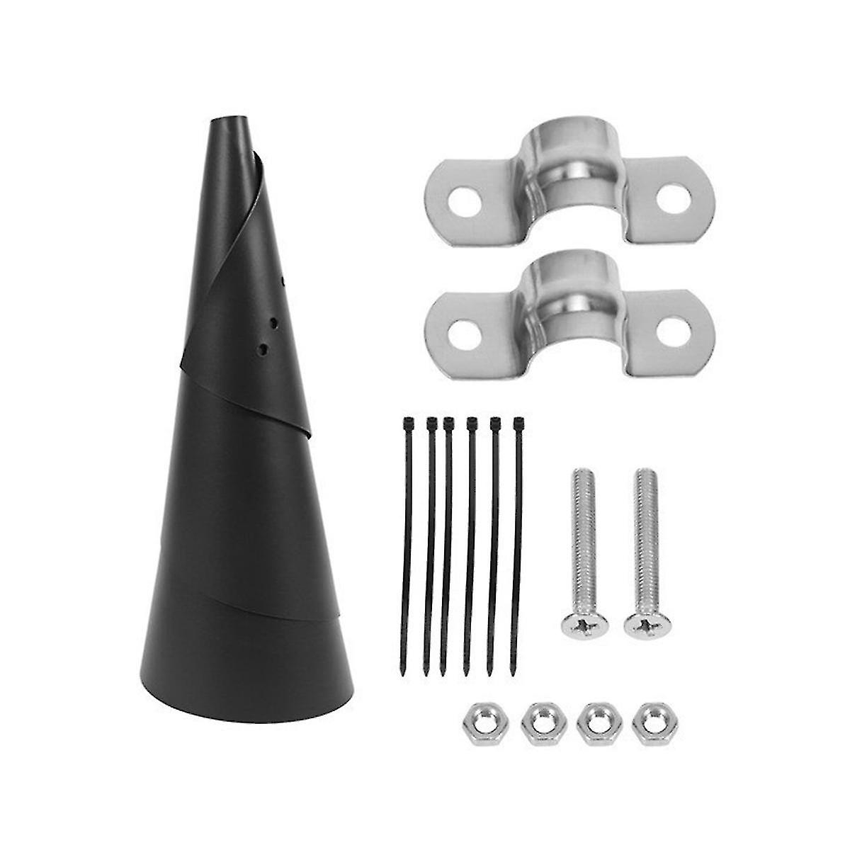 2pcs Wrap-around Squirrel Baffle For Pole, Wrap-around Protective Squirrel Baffle, Protection