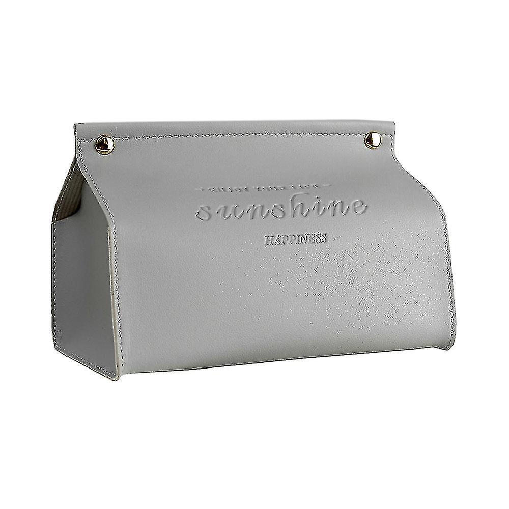 House Decorative Leather Tissue Box Holder