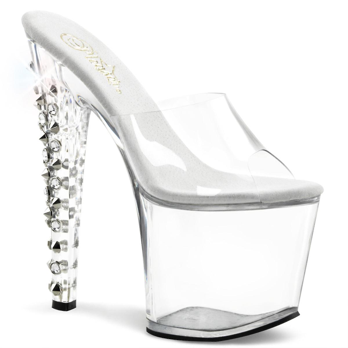 Zapatos de mujer Pleaser Taboo-701ds Clr/clr