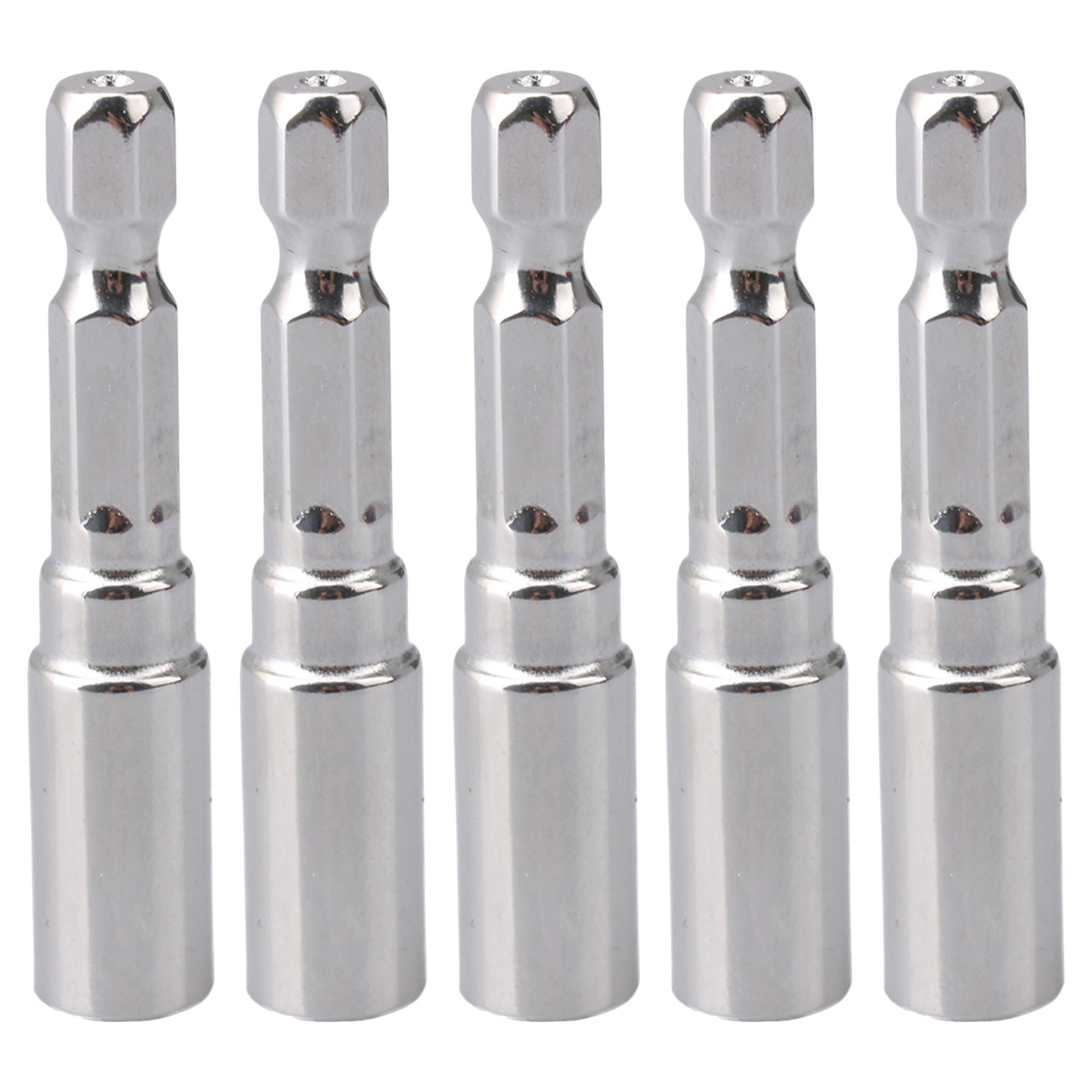 5 x Diameter 10MM Silver Alloy Steel Adjusting Tuning Key for Drum