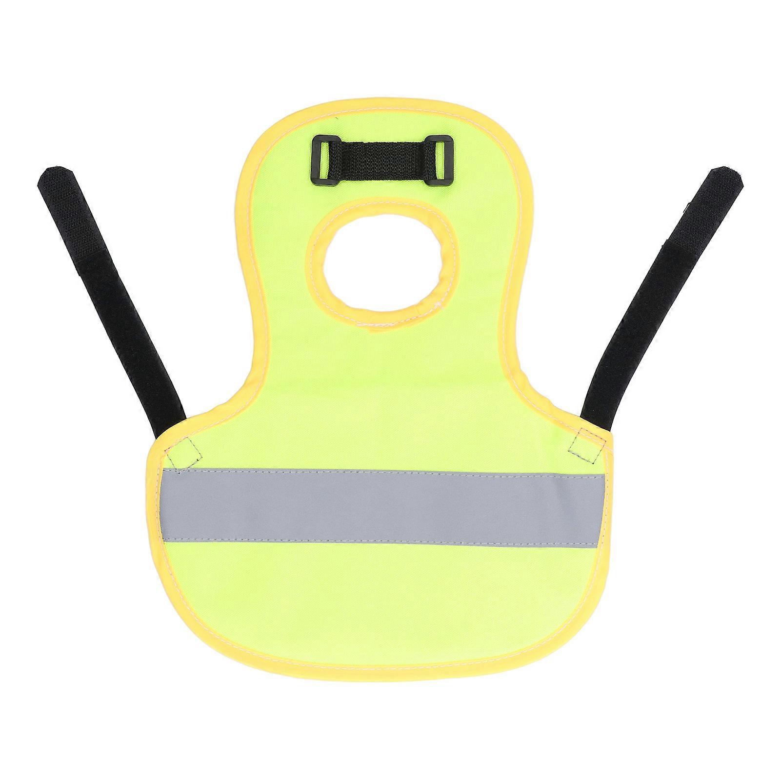 Reflective Chicken Vest, Warm, Safe, Lightweight, Harness for Poultry, Ducks, Geese, Fluorescent Green