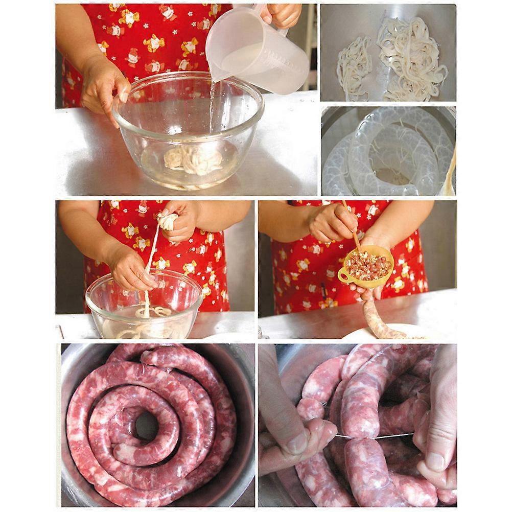 Edible Sausage Casing Drying Sausage Casing Dry Pig Sausage Casing Homemade Sausages Ham Accessory