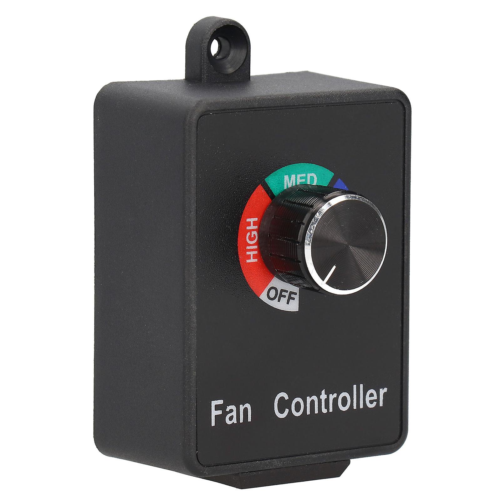 120V Stepless Speed Controller Governor Pointer Display for Fans Lights Power Tools