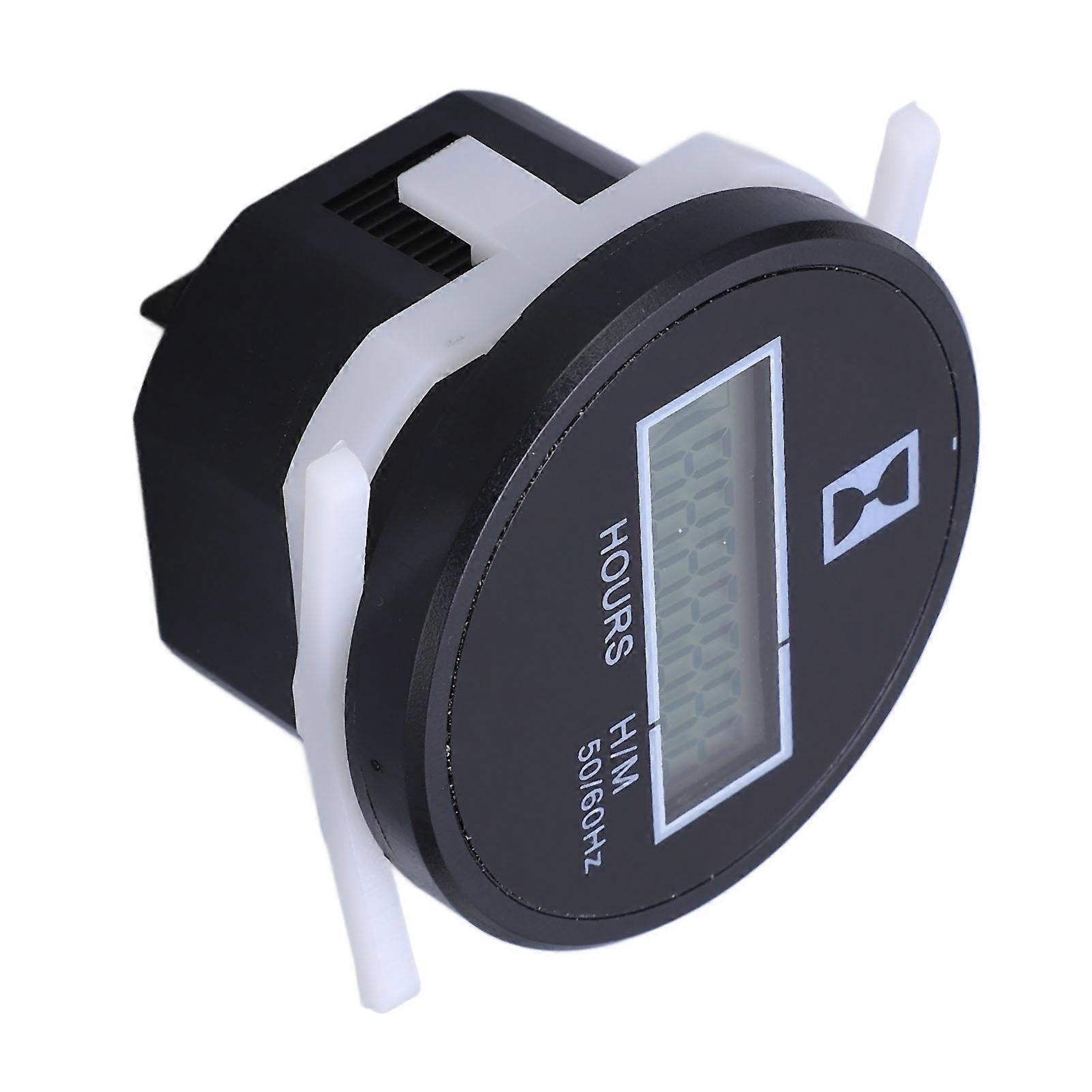 Portable Digital Hour Meter: Precise Timer with Battery, High Strength
