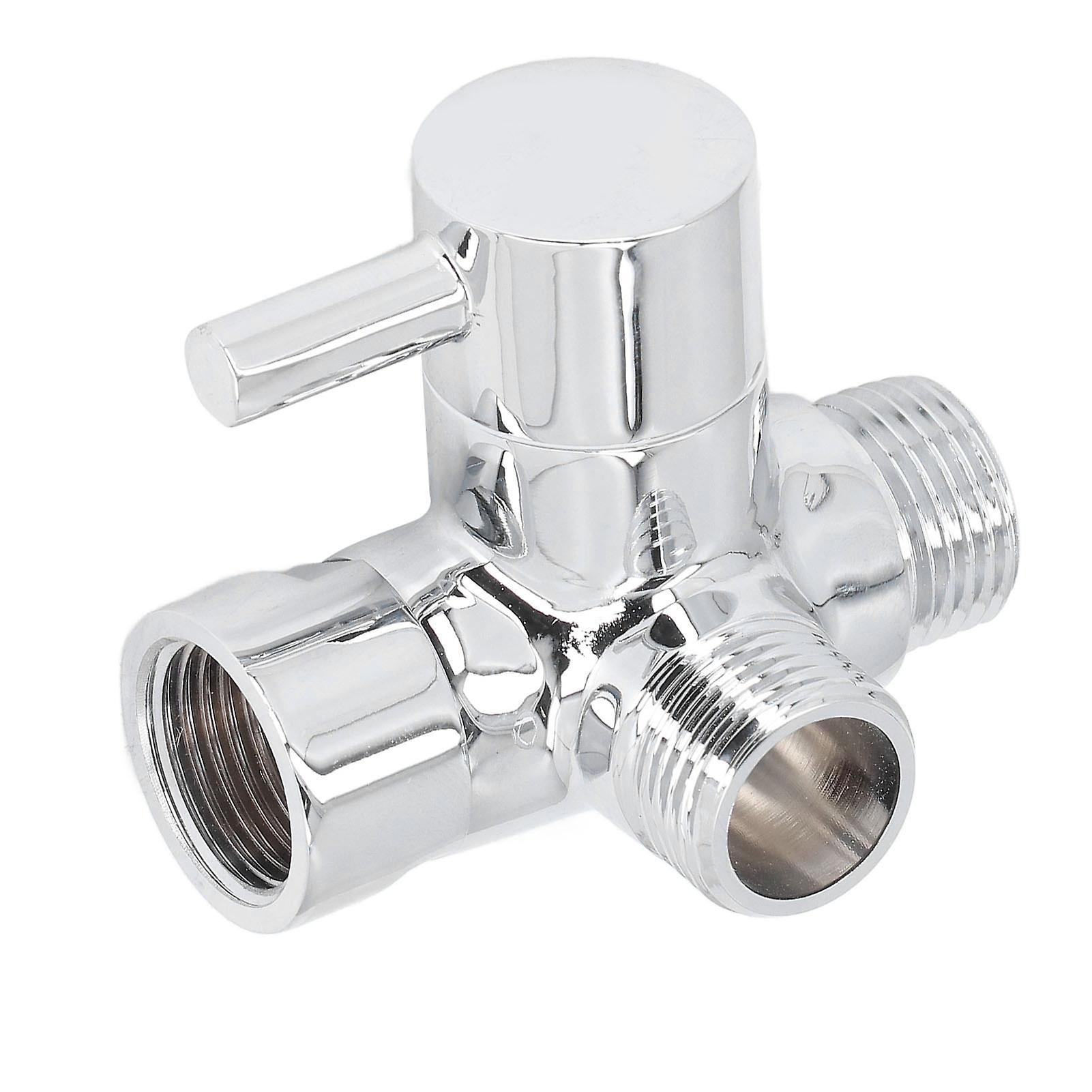 Professional Chrome Plated Copper Shower Arm Diverter Valve G1/2