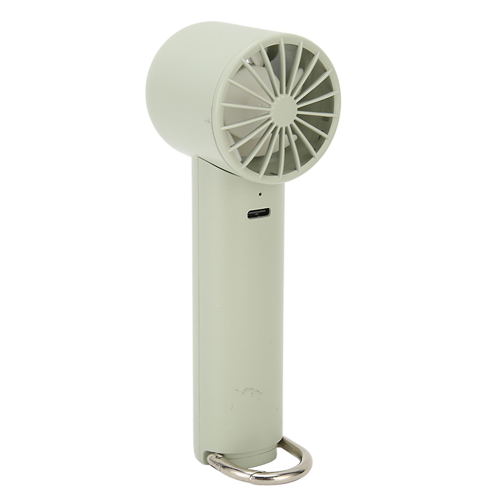 Handheld Fan USB Rechargeable Lightweight Portable Cute Comfortable Grip Mini Fan for Home Outdoor Travel