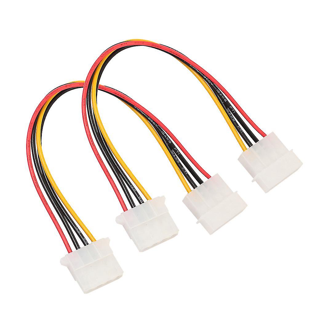 20cm/7.87inch Ide Power Extension Cord Computer Molex 4 Pinpower Supply Cable