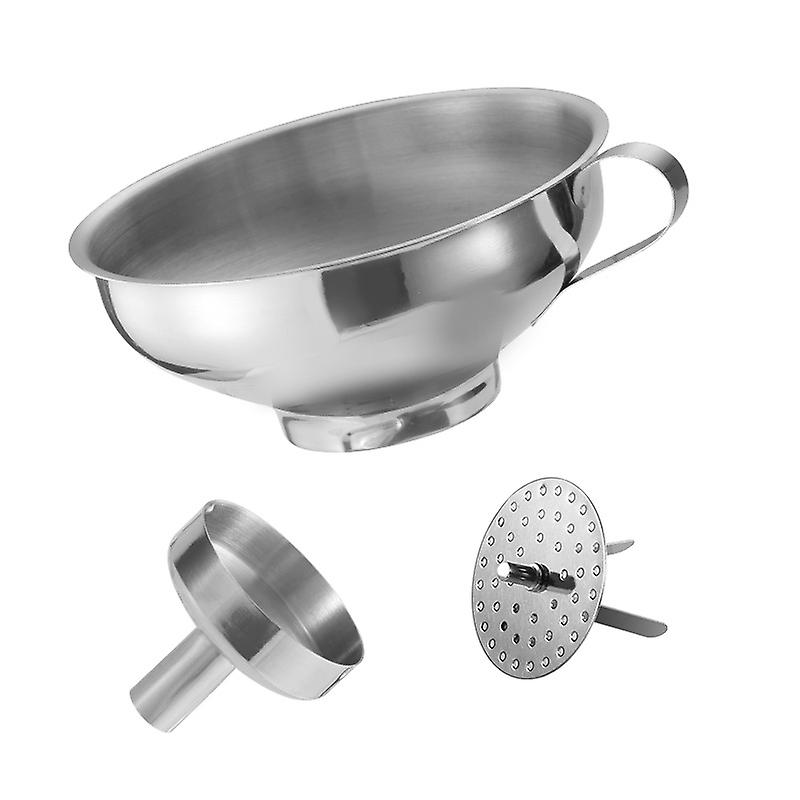 2-in-1 Jumbo Funnel with Strainer