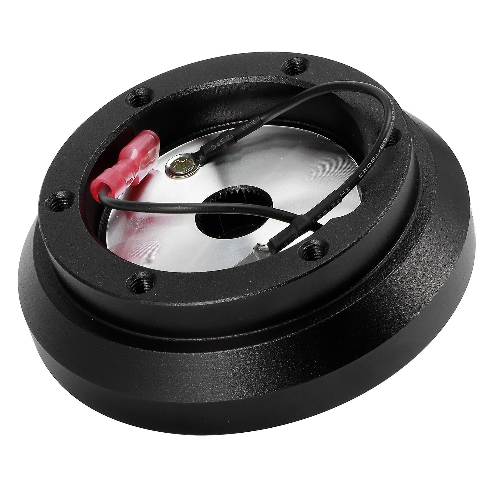 Steering Wheel Quick Release Hub Adapter 6 Holes Fit for Mitsubishi Eclipse/Galant/Lancer/Montero