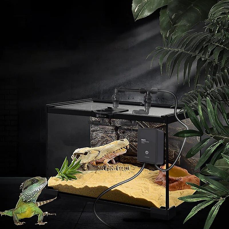 Wifi Smart Reptile Humidifier Timer Automatic Mist Rainforest Spray System Kit Sprinkler Controller Watering Kit~14029