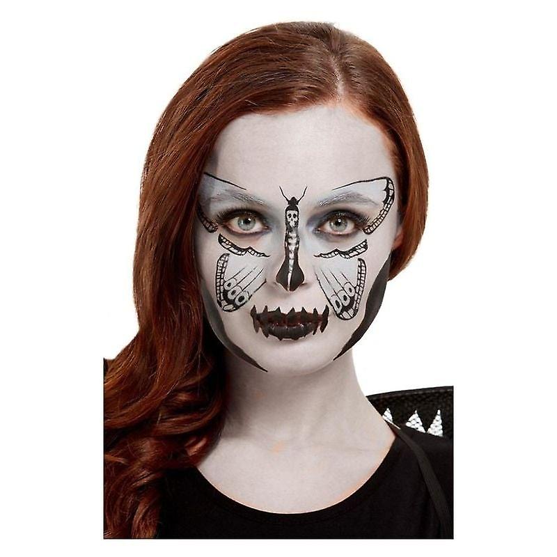 Smiffys Makeup Fx Dark Botanicals Moth Kit Aqua 50815