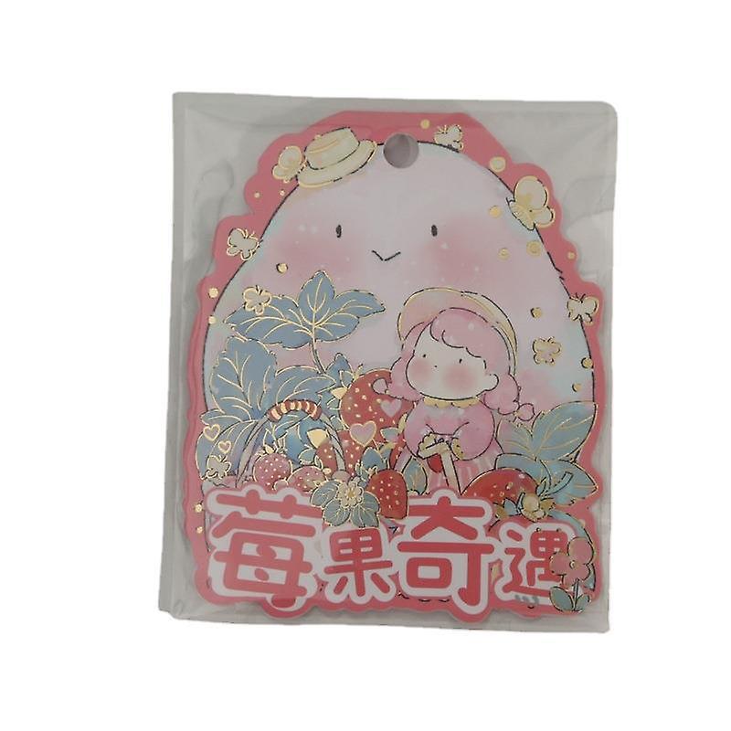 30Pcs Sticker Pack Cute Handbook Journal Girl Diy Material Waterproof