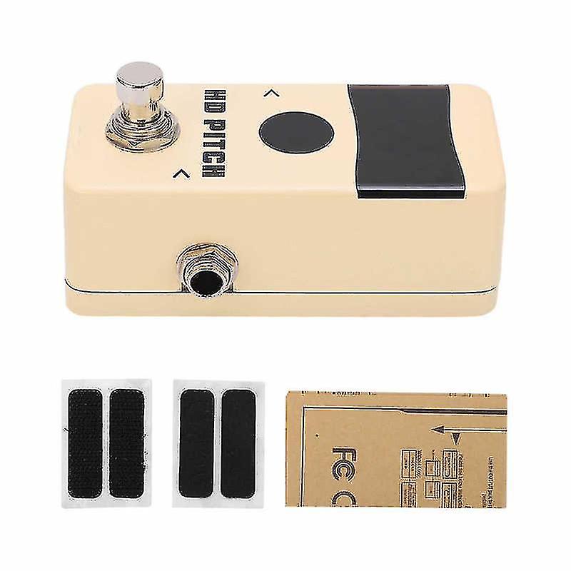 Mini Pedal Tuner Effect Pedals 436hz445hz With Hook Loop Fastener For Electronic Equipments