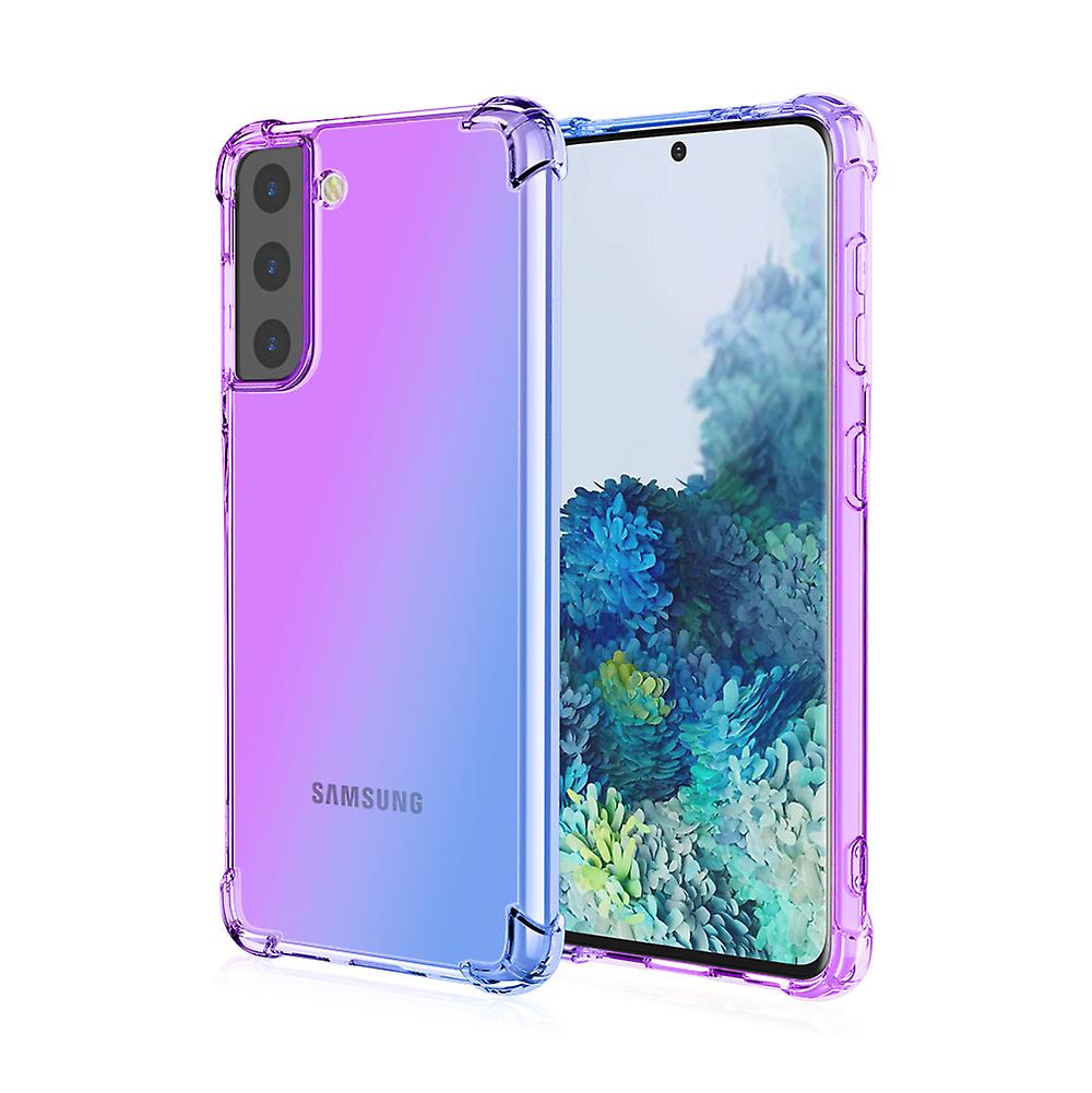 For Samsung S23 S10 S9 S8 Shockproof Cover Silicone Bumper TPU Phone Case Shell