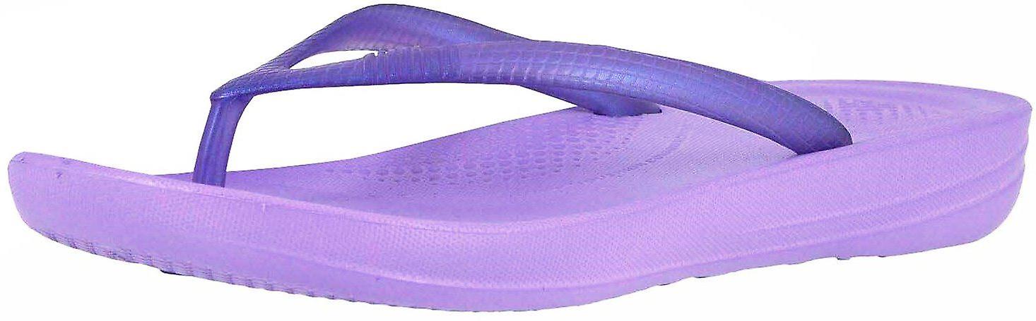 Fitflop Iqushion Pearlised Lavender Flip Flops