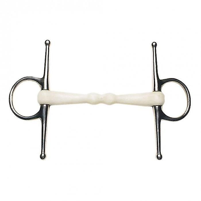 Korsteel Flexi Mullen Mouth Full Cheek Snaffle Bit