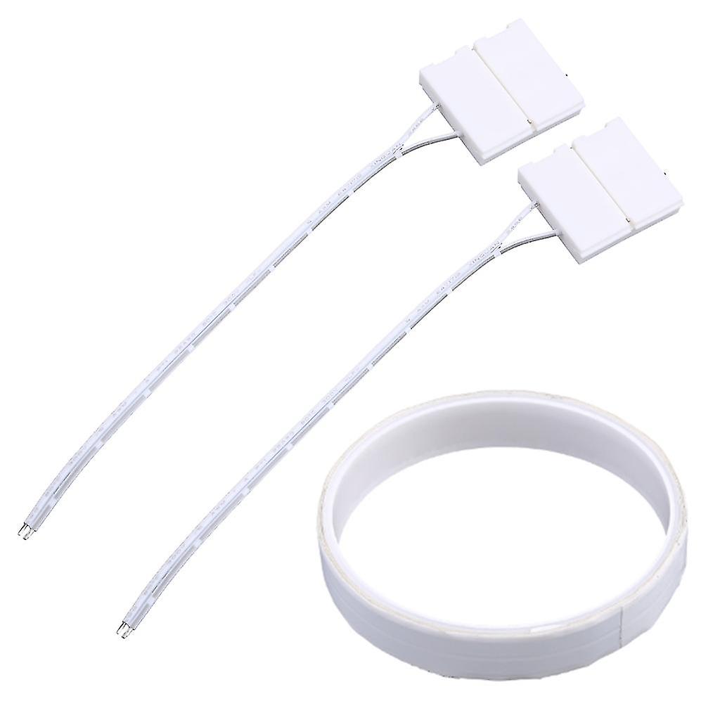 1-10m 1.5cmx0.5mm Adhesive Backing 2-core Copper Wire For Low Voltage Devices