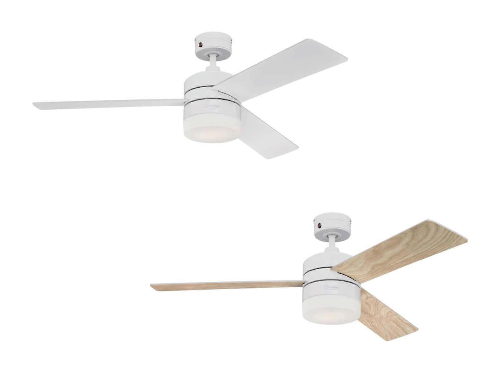 Ceiling fan Alta Vista White with LED and remote