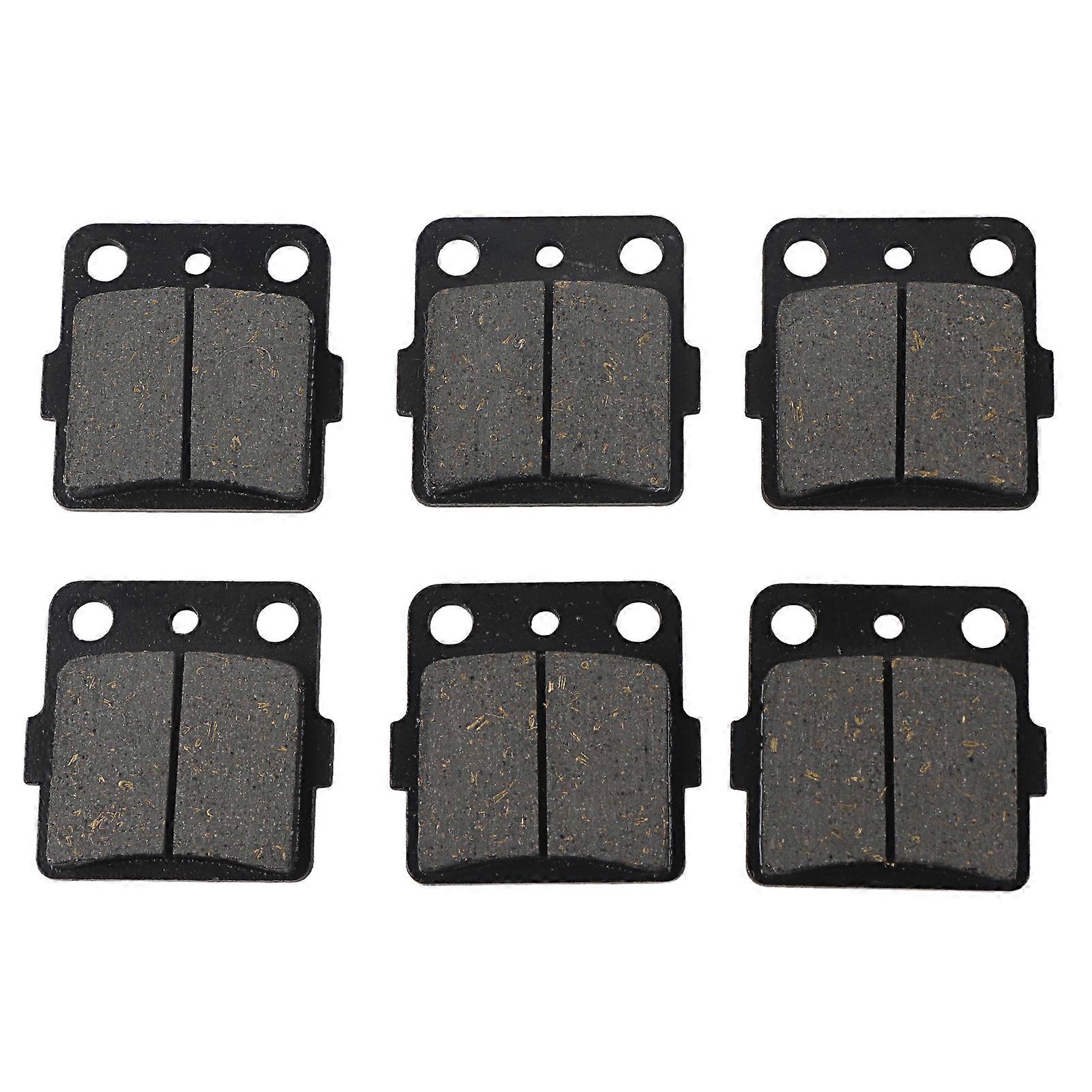6Pcs Front & Rear Brake Pads for TRX400EX TRX400X Sportrax 9914 NO.61439