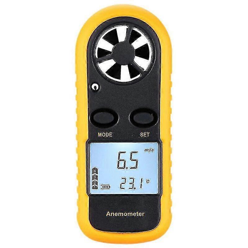 Digital Anemometer The Anemometer Can Measure Wind Speed And Temperature Without Battery Delivery