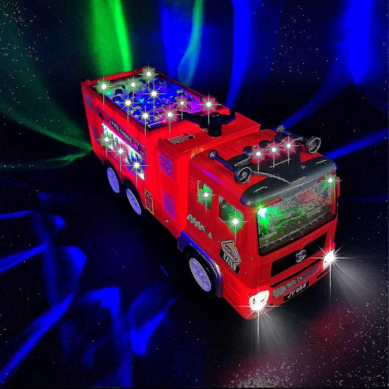 Brannbil leketøy for 3-9 år gamle gutter jenter