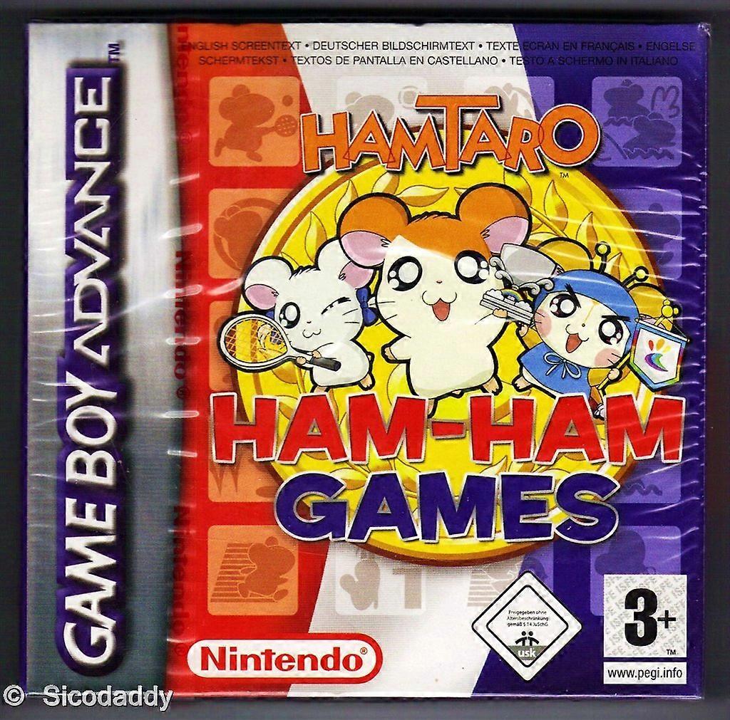 Hamtaro Ham-Ham Games (GBA) - PC CD - New & Sealed
