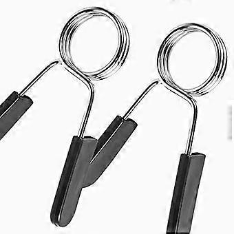 Clips pour haltères rose - Accessoires de fitness antidérapants 50mm