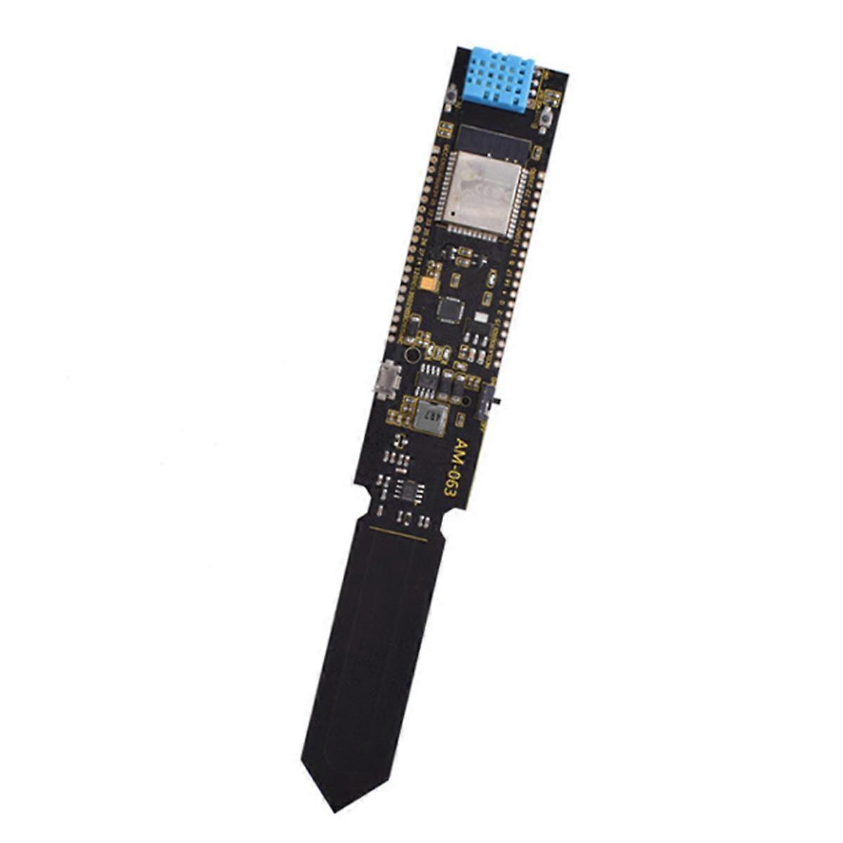 ESP32 Soil Temperature and Humidity Module with 18650 Battery Holder Versatile and Convenient Modul