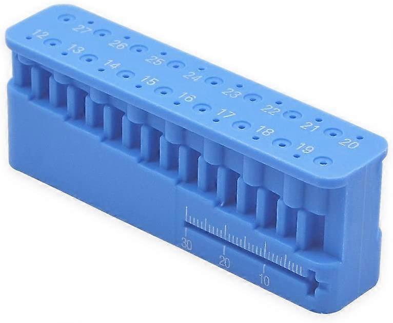 Stojan na dentální měřicí nástroje Endo Block ProTaper File Ruler (malý)
