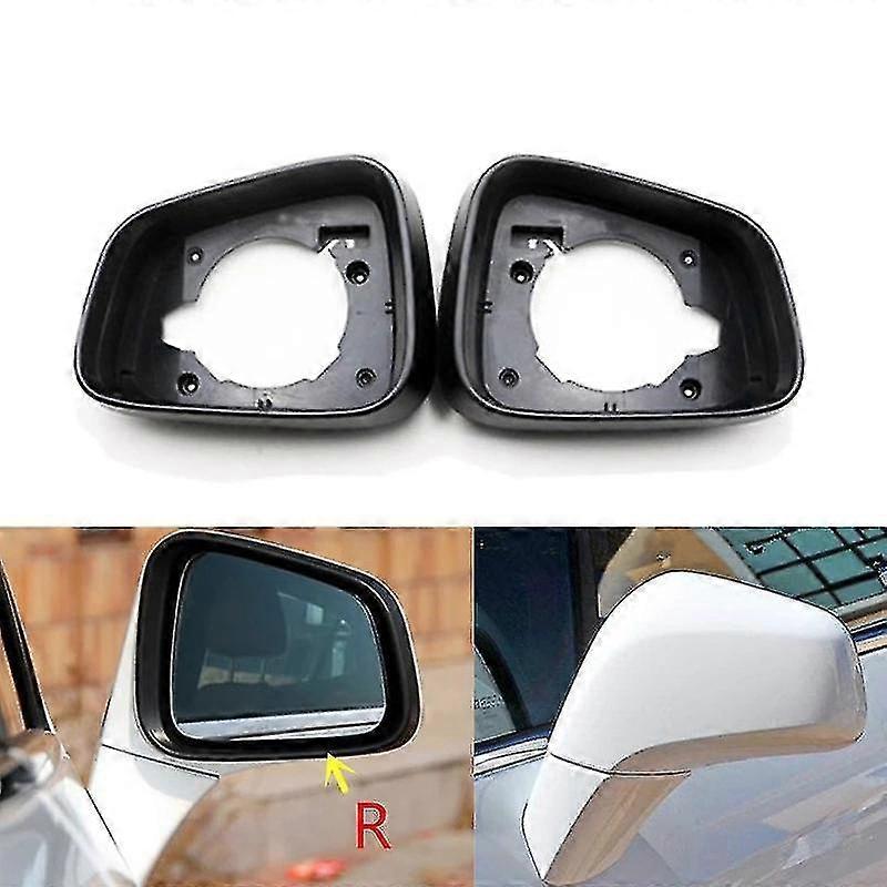 Car Left Side Rearview Mirror Frame Reversing Side Mirror Trim Frame For Opel Mokka X 2013-2018-Yvan