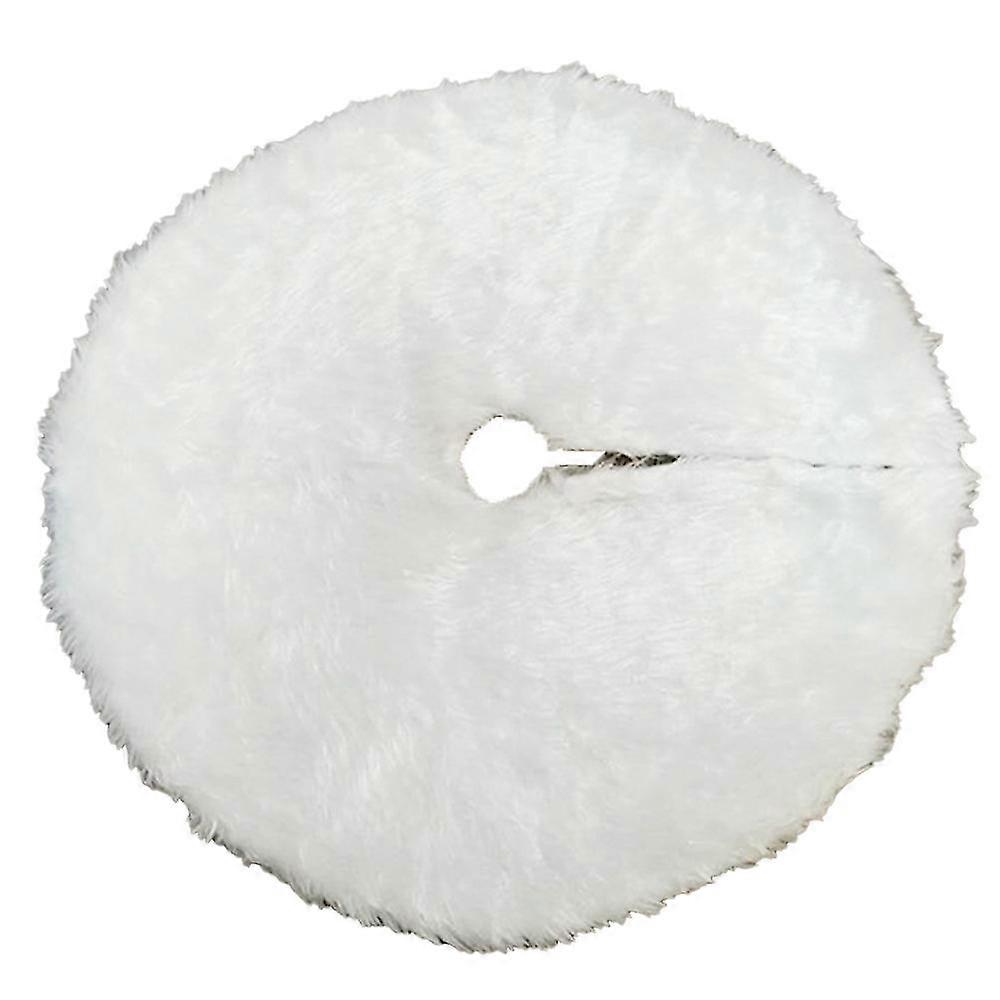 christmas tree plush skirt decoration for merry christmas party faux fur christmas tree skirt