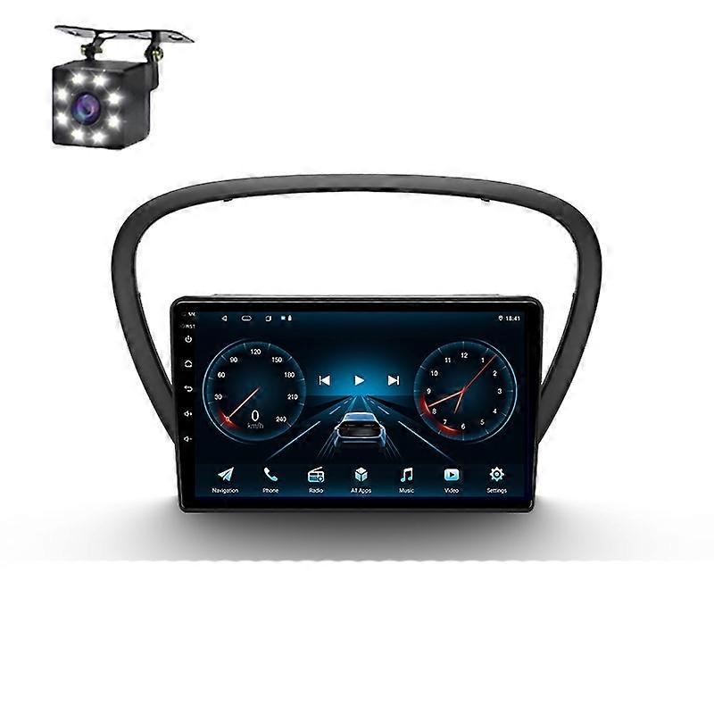 Android Auto Car Radio Multimedia For Peugeot 607 2004 - 2010 Wireless Carplay Navigation GPS