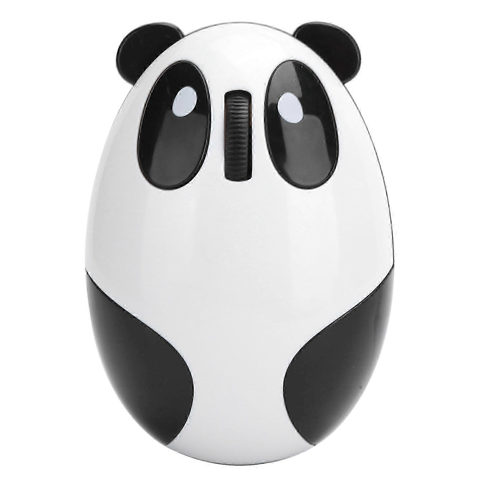 Wireless Optical Panda Computer Mouse 2.4GHz Compatible with Windows OS X Linux Android iOS