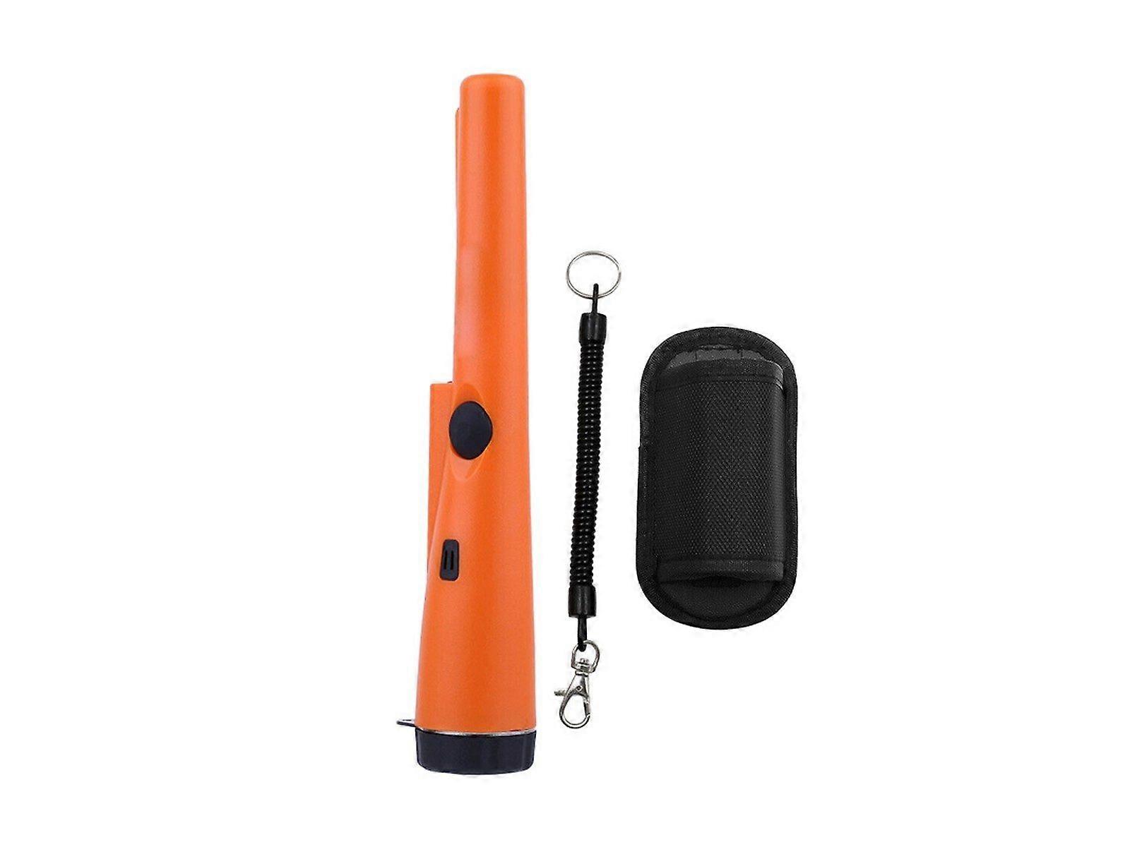 Handheld Metal Detector Automatic Pinpointer for Treasure Hunter - Orange