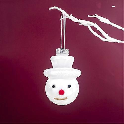 2 PCS Christmas Creative PVC Colorful Shaped Lights Ornament