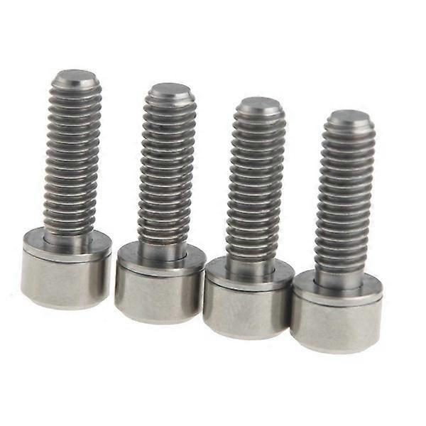 ZK-Case Pack Titanium Titanium M6 x 20mm Socket Head Bolts for Disc Brake Adapters