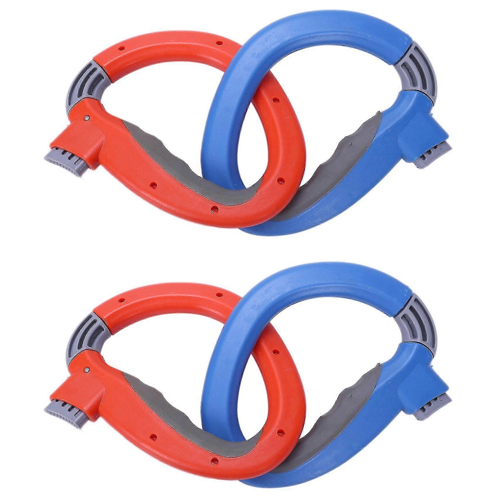 2x Shopping Grocery Bag Holder Handle Carrier Lock Multicolor Random Hy