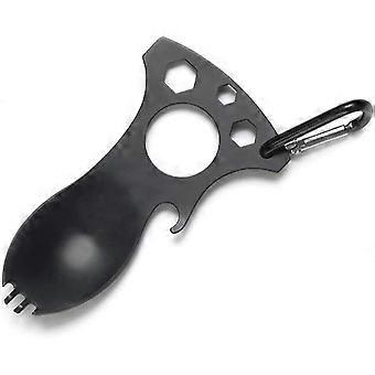 Fork Spoon,flatware Portable Multitool Outdoor Picnic Tableware Camping Hiking Fork Spork Outdoor Tableware