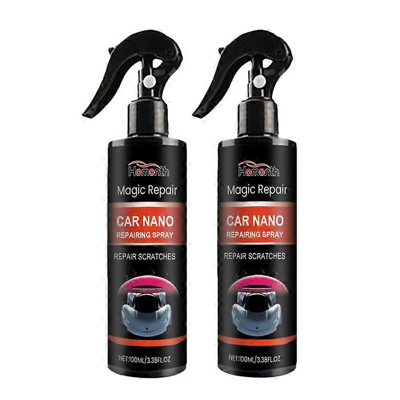 2x نانو سيارة إزالة خدش رذاذ إصلاح نانو رذاذ الخدوش إصلاح الصفر البولندية رذاذ السيراميك طلاء الملحقات جديد